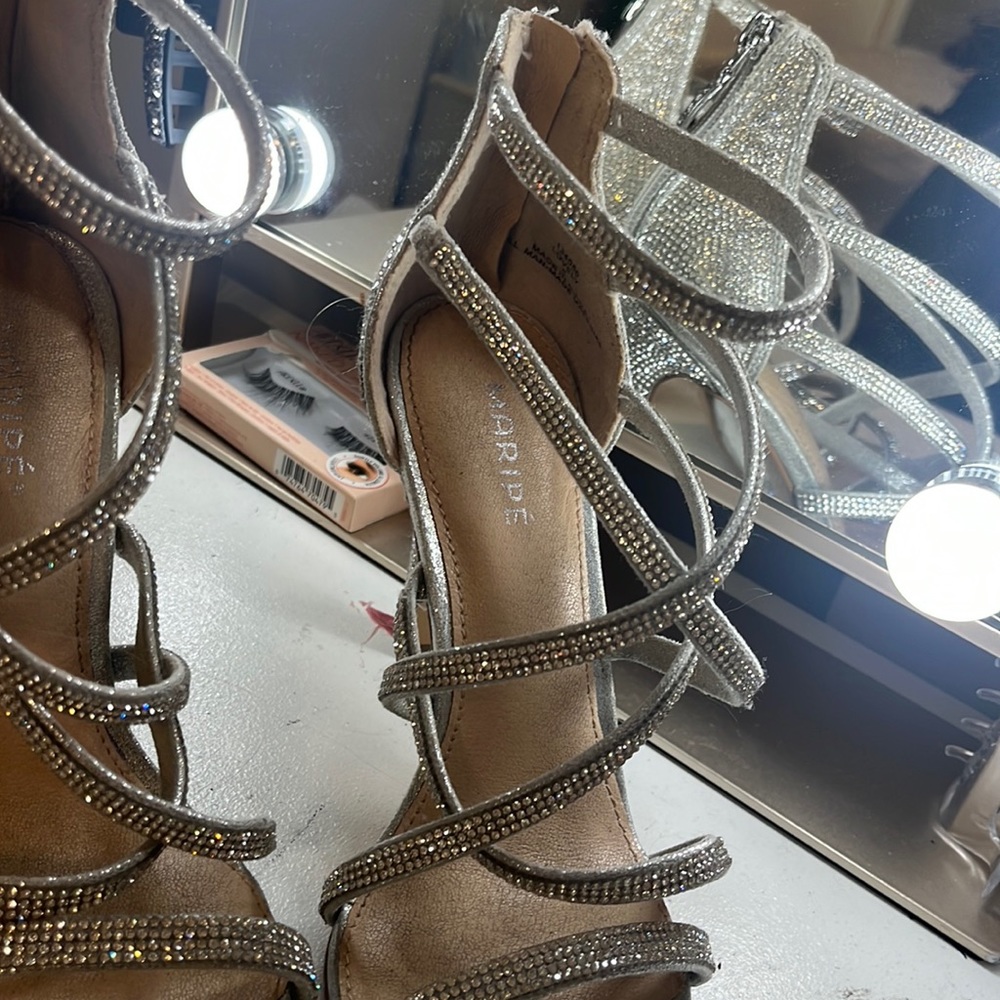 Sparkly Maripe heels